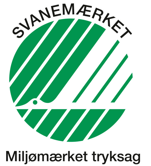 Svanemærket - Miljømærket tryksag logo